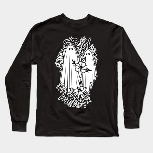 Ghostly Soul Mates Long Sleeve T-Shirt